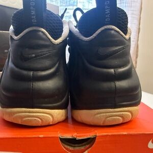 Nike Men’s Black Foam-Like Sneakers with Cream Outsoles